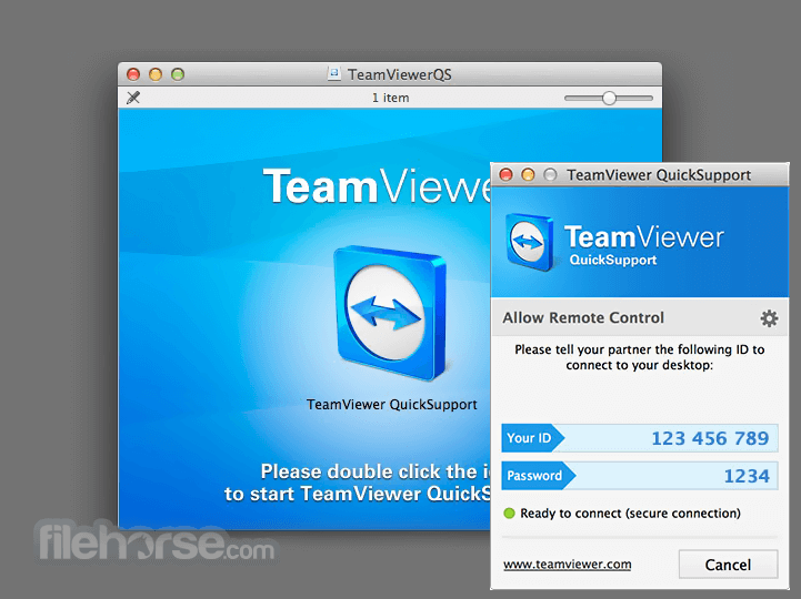 teamviewer for mac allow control